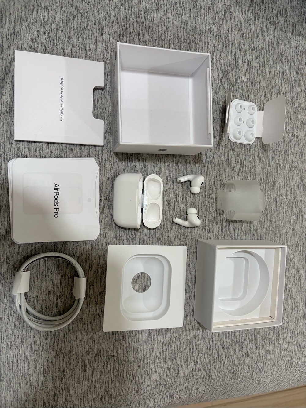 Pods Pro with Charging Case and Accessories